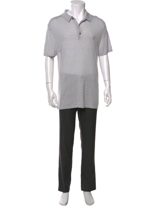 AllSaints Merino Wool Short Sleeve Shirt