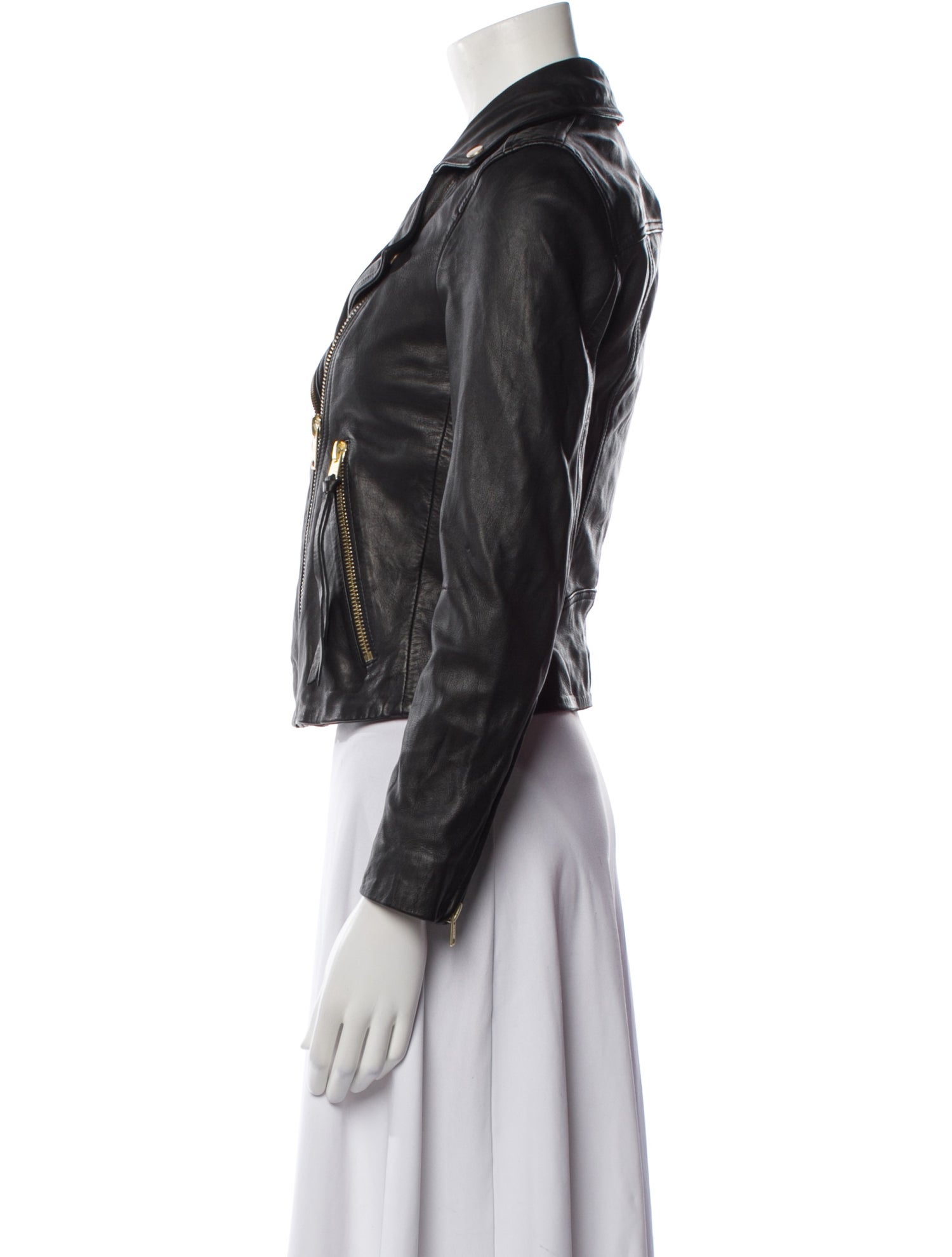 AllSaints Leather Biker Jacket w/ Tags