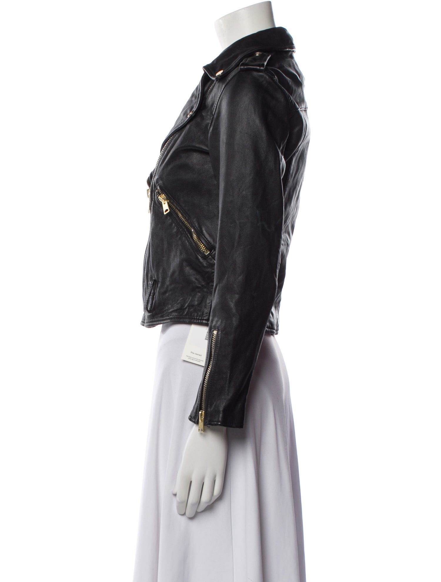 AllSaints Leather Biker Jacket w/ Tags