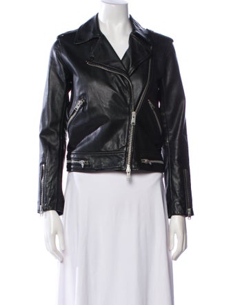 AllSaints Leather Biker Jacket