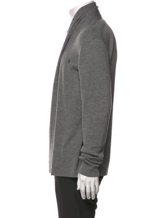 AllSaints Merino Wool Open Front Cardigan