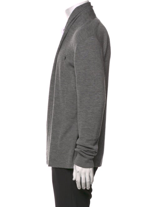 AllSaints Merino Wool Open Front Cardigan