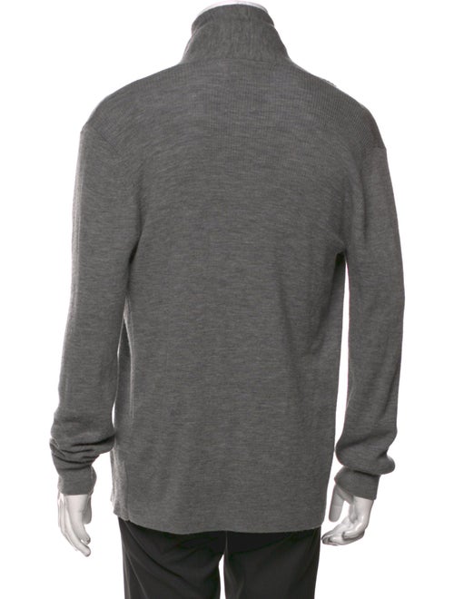 AllSaints Merino Wool Open Front Cardigan