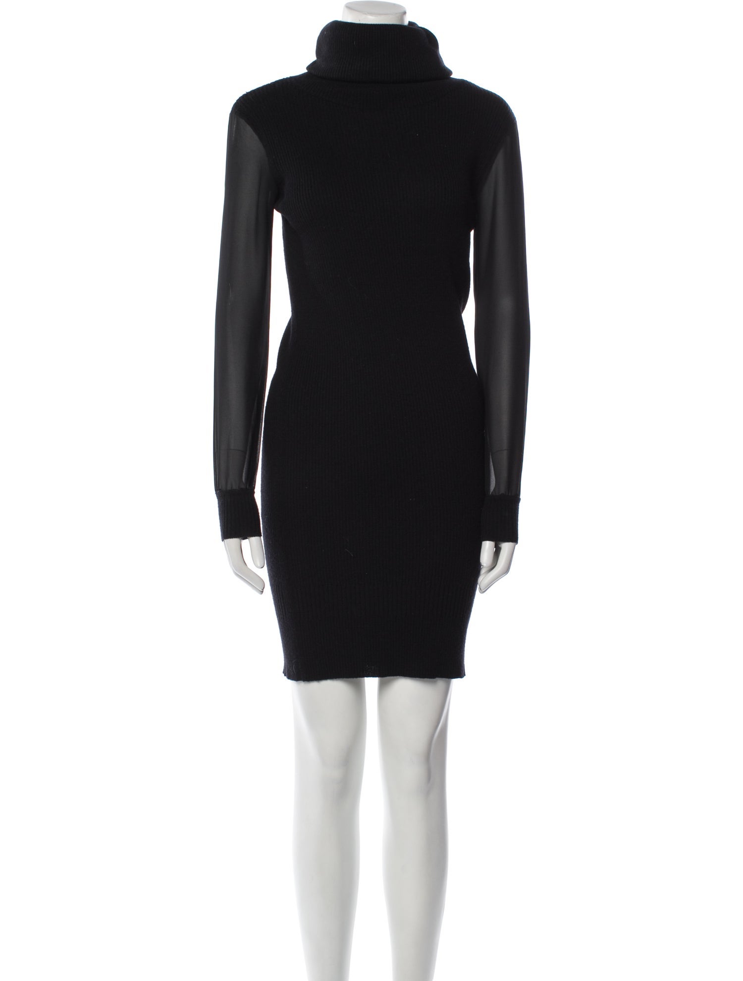 AllSaints Turtleneck Mini Dress