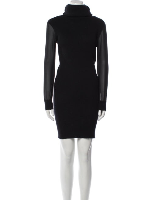 AllSaints Turtleneck Mini Dress