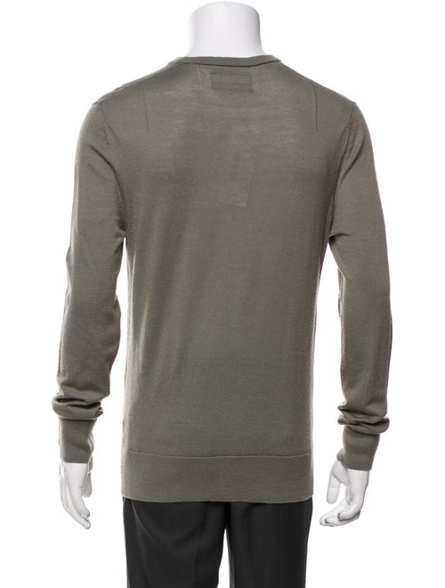 AllSaints Merino Wool Crew Neck Pullover