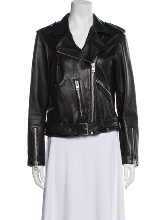 AllSaints Leather Biker Jacket