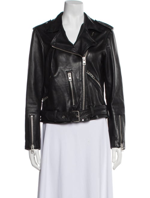 AllSaints Leather Biker Jacket