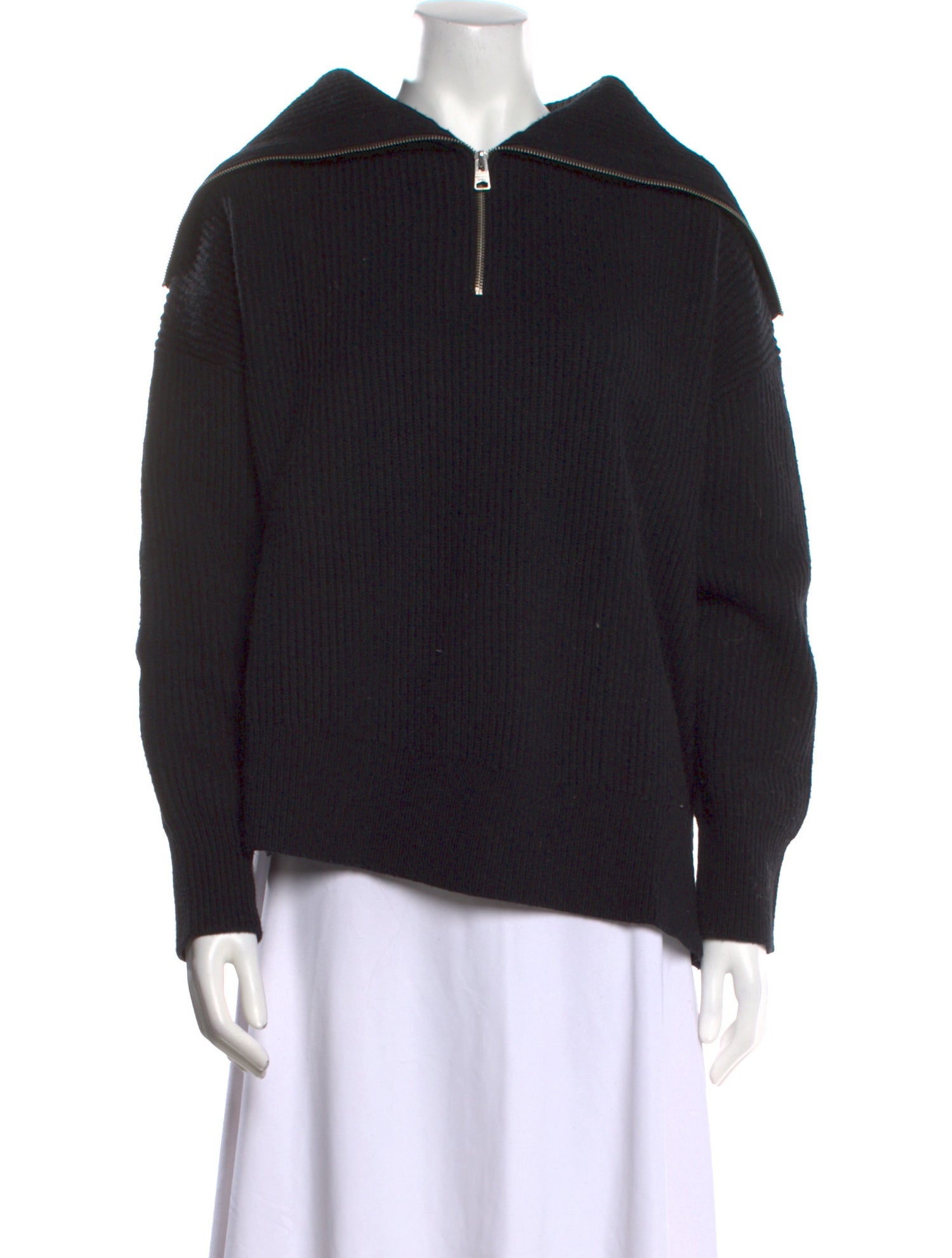 AllSaints Lambswool Crew Neck Sweater