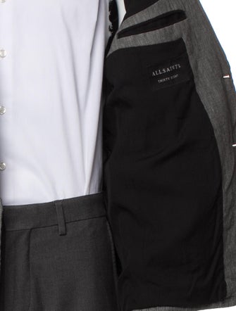 AllSaints Plaid Print Jacket