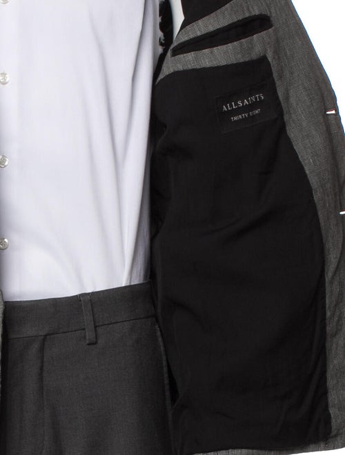 AllSaints Plaid Print Jacket