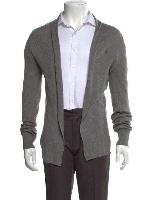 AllSaints Open Front Long Sleeve Cardigan