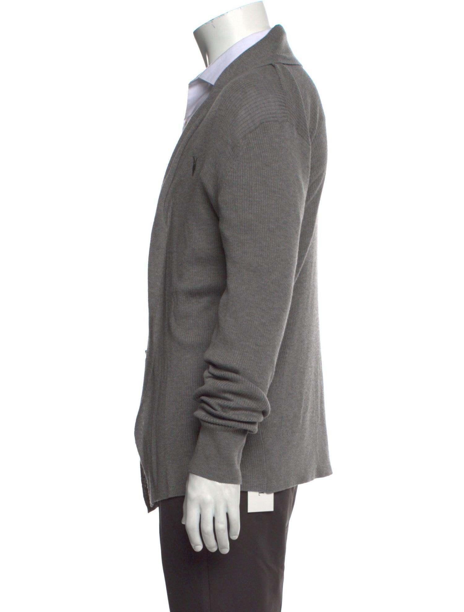 AllSaints Open Front Long Sleeve Cardigan