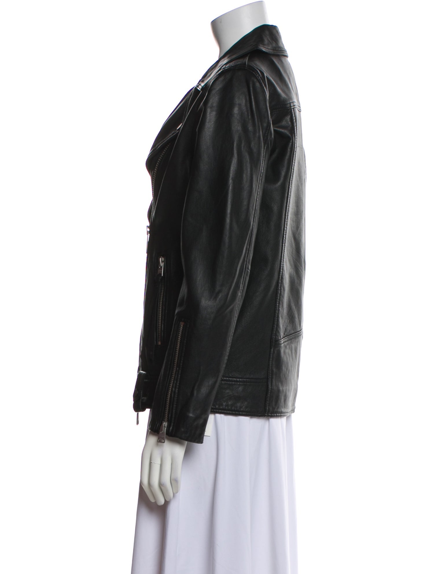 AllSaints Leather Biker Jacket w/ Tags