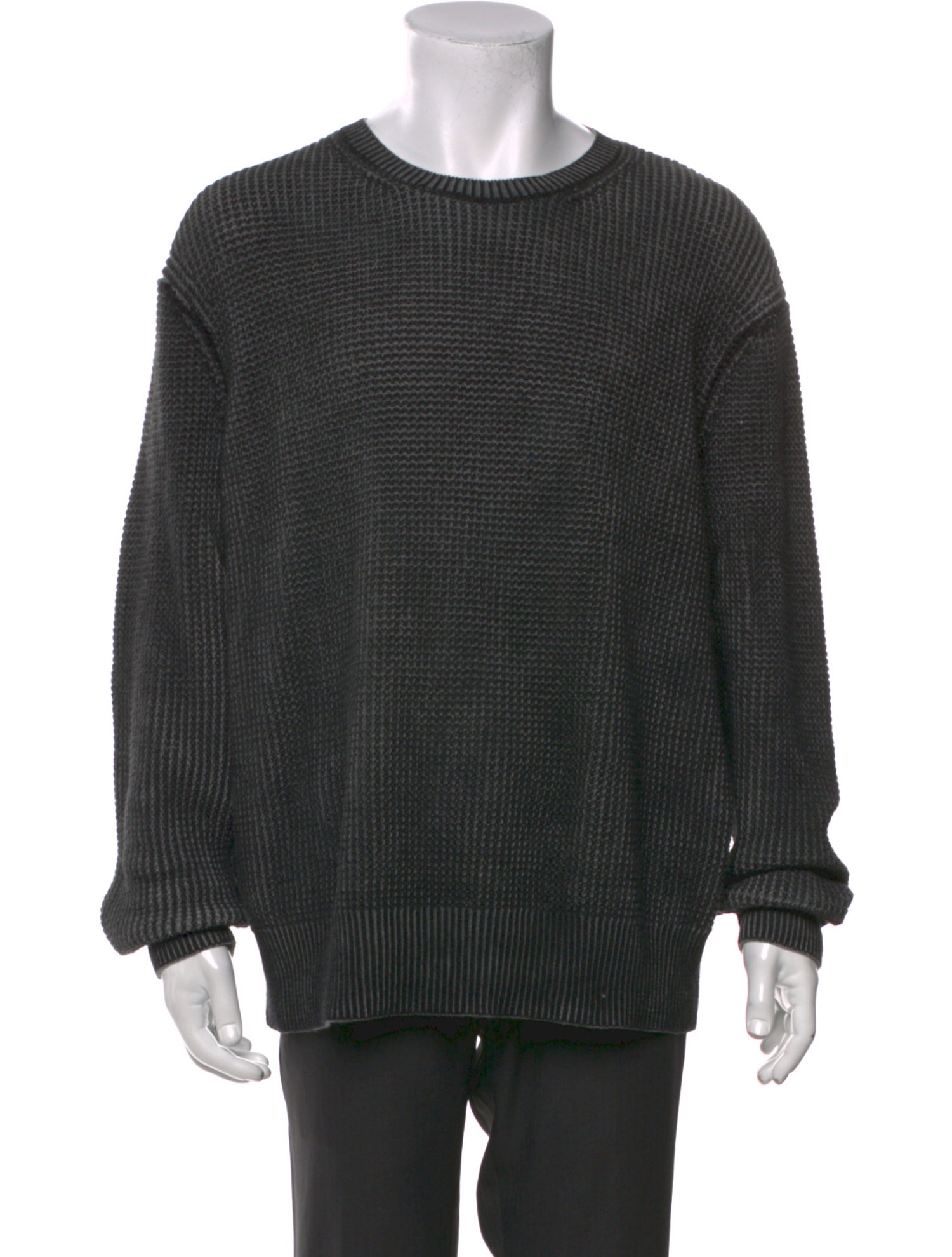 AllSaints Crew Neck Long Sleeve Pullover