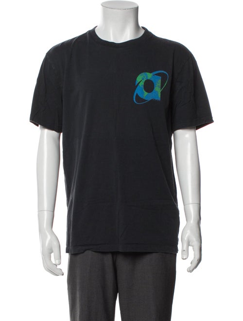 AllSaints Graphic Print Crew Neck T-Shirt