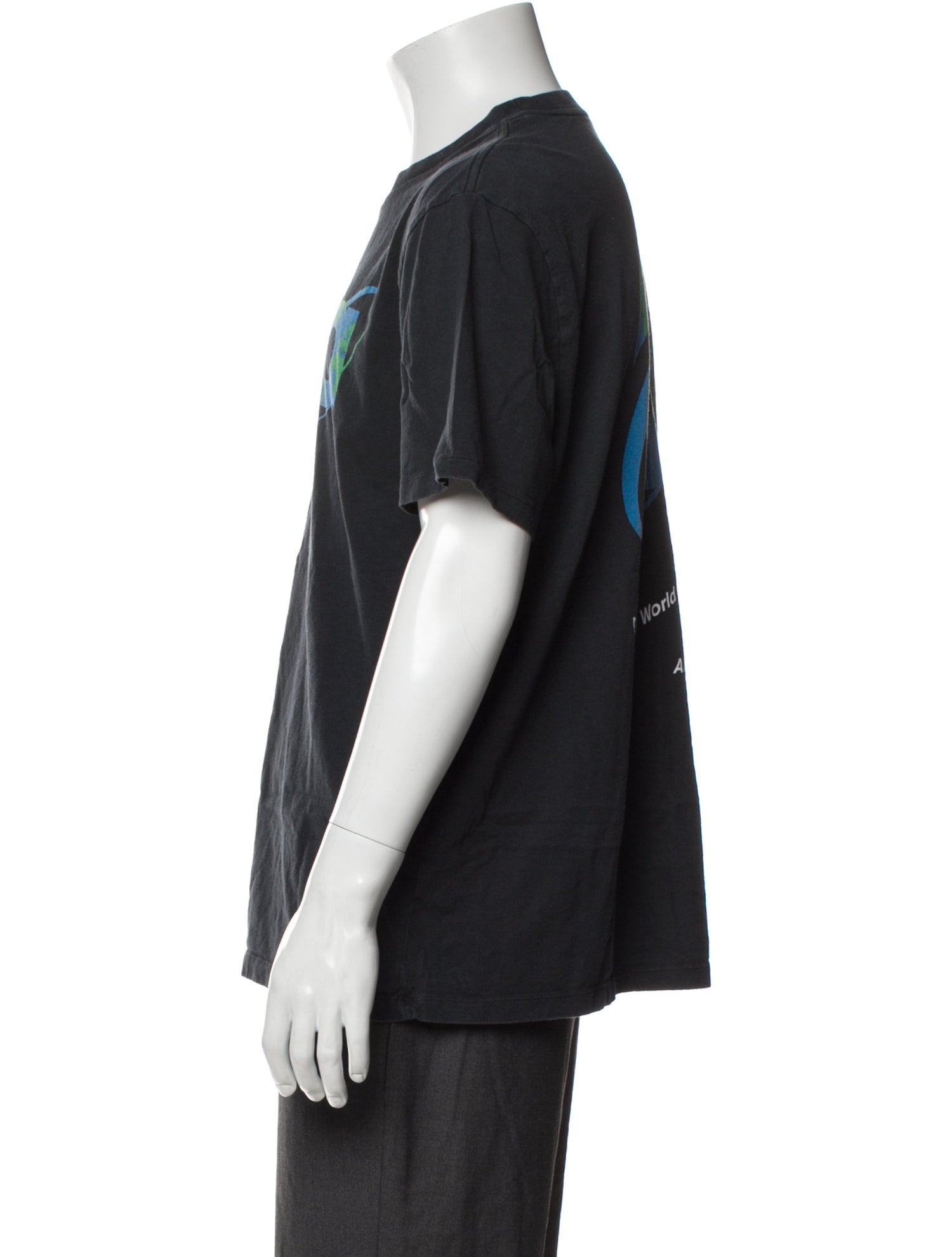 AllSaints Graphic Print Crew Neck T-Shirt