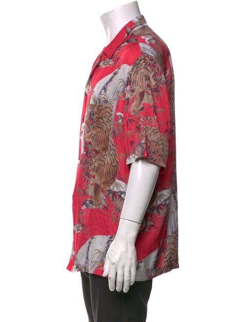 AllSaints Printed Short Sleeve Shirt