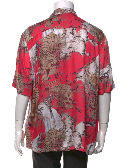 AllSaints Printed Short Sleeve Shirt