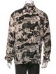 AllSaints Printed Long Sleeve Shirt