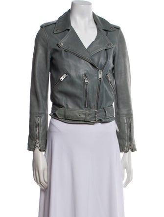 AllSaints Leather Biker Jacket