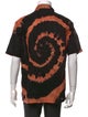 AllSaints Tie-Dye Print Short Sleeve Shirt