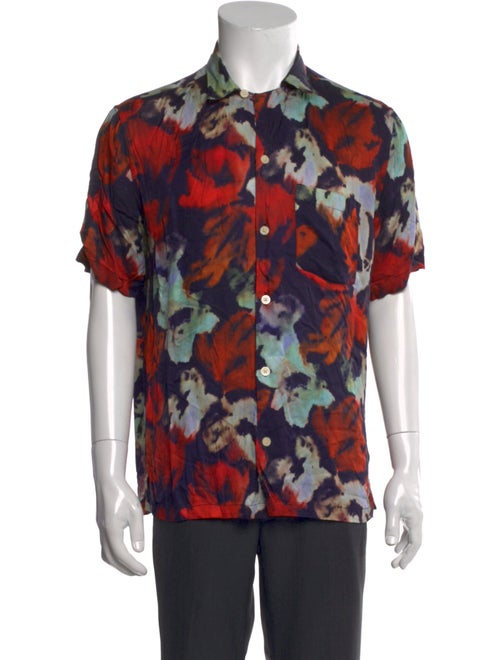 AllSaints Printed Short Sleeve Shirt