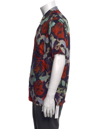 AllSaints Printed Short Sleeve Shirt