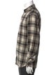 AllSaints Plaid Print Long Sleeve Shirt