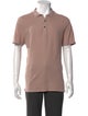 AllSaints Crew Neck Short Sleeve Polo Shirt