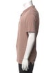 AllSaints Crew Neck Short Sleeve Polo Shirt