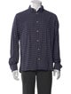 AllSaints Plaid Print Long Sleeve Shirt