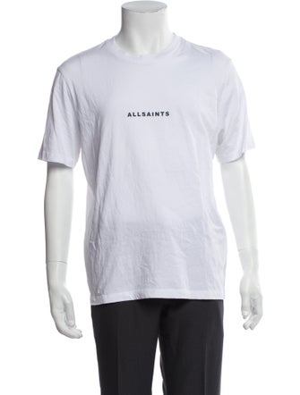 AllSaints Graphic Print Crew Neck T-Shirt