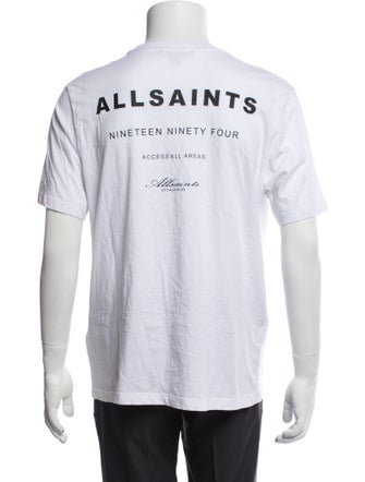 AllSaints Graphic Print Crew Neck T-Shirt