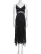 AllSaints V-Neck Long Dress