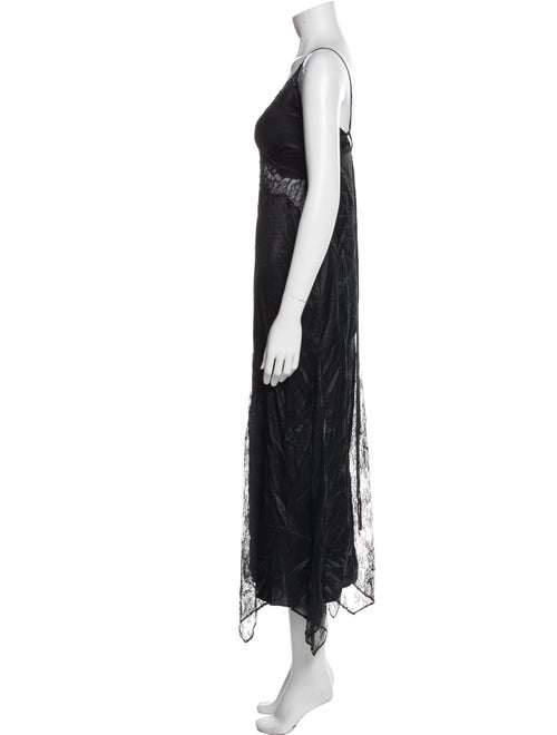 AllSaints V-Neck Long Dress