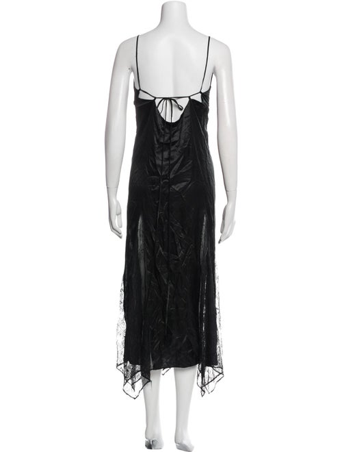 AllSaints V-Neck Long Dress