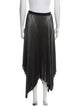 AllSaints Pleated Accents Midi Length Skirt