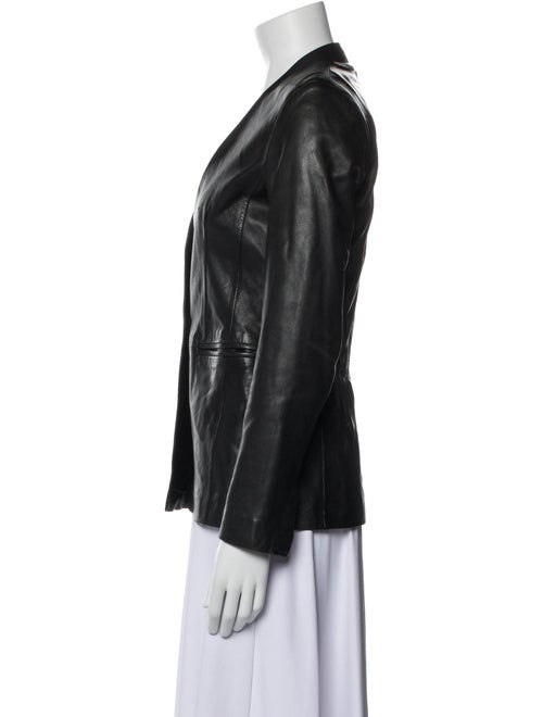 AllSaints Leather Blazer