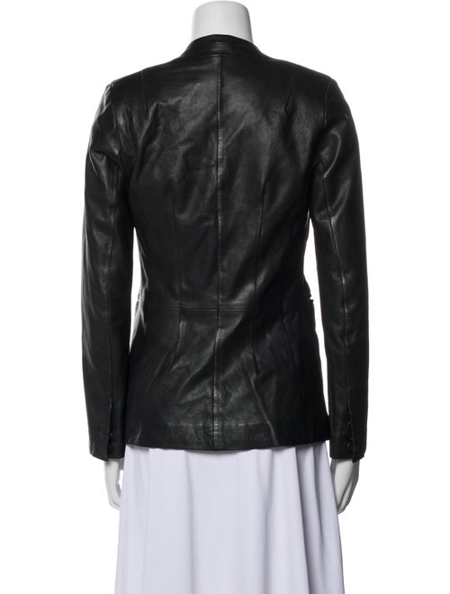 AllSaints Leather Blazer