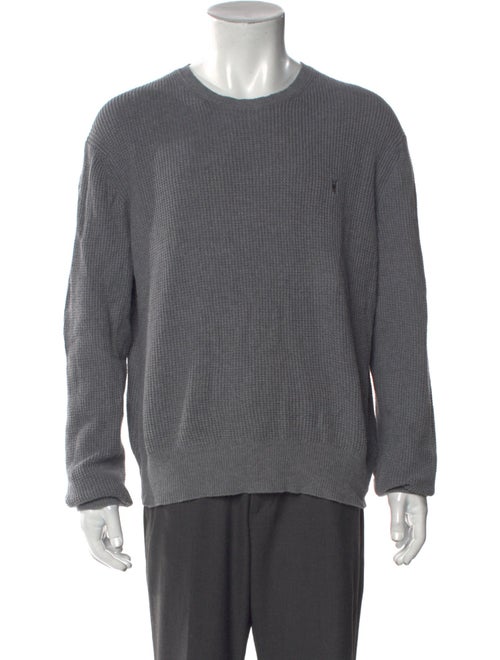 AllSaints Crew Neck Long Sleeve Pullover
