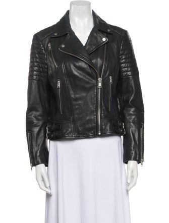 AllSaints Leather Biker Jacket