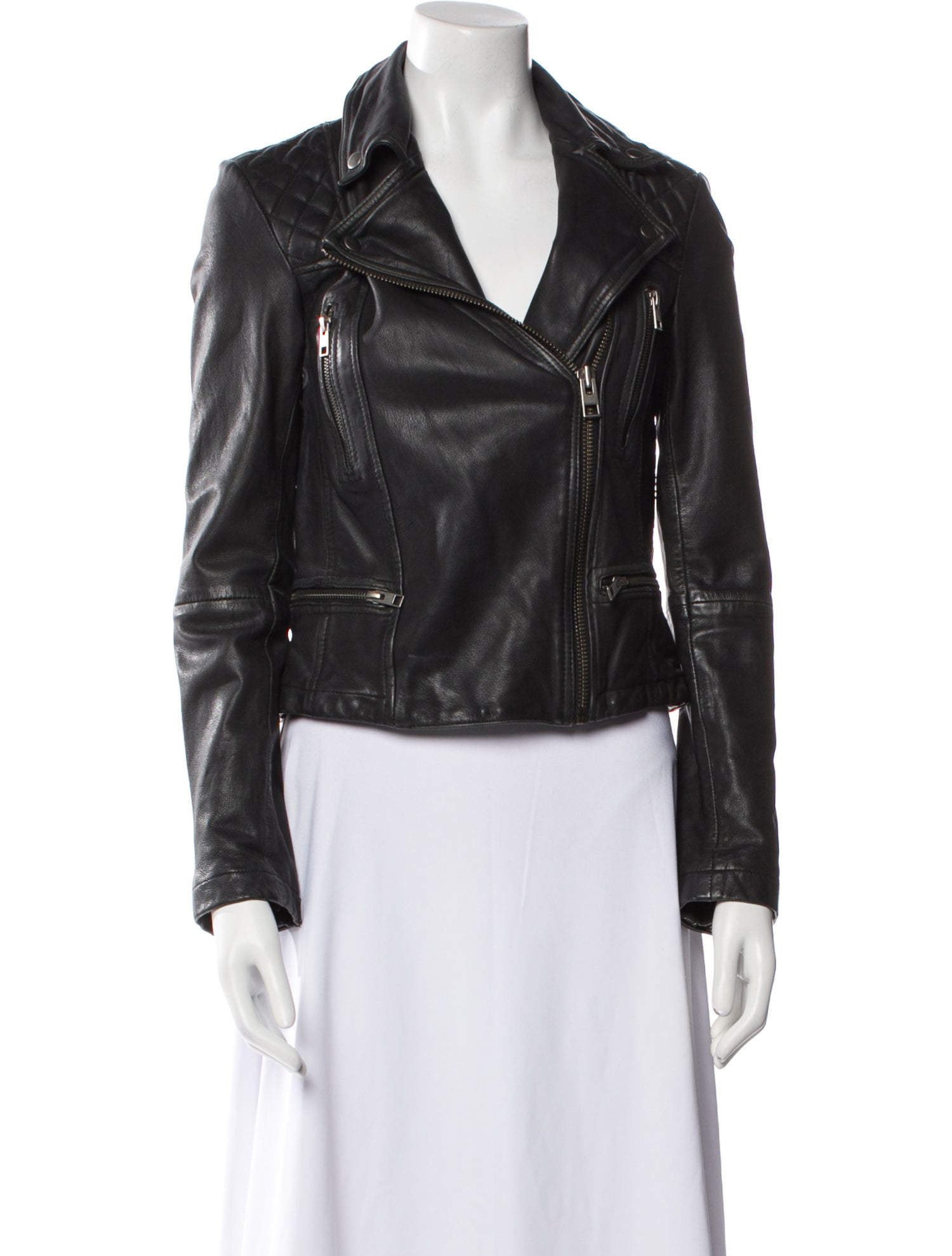AllSaints Leather Biker Jacket