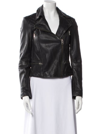 AllSaints Leather Biker Jacket