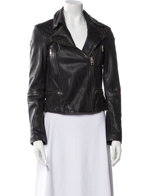AllSaints Leather Biker Jacket