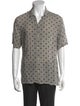 AllSaints Polka Dot Print Short Sleeve Shirt
