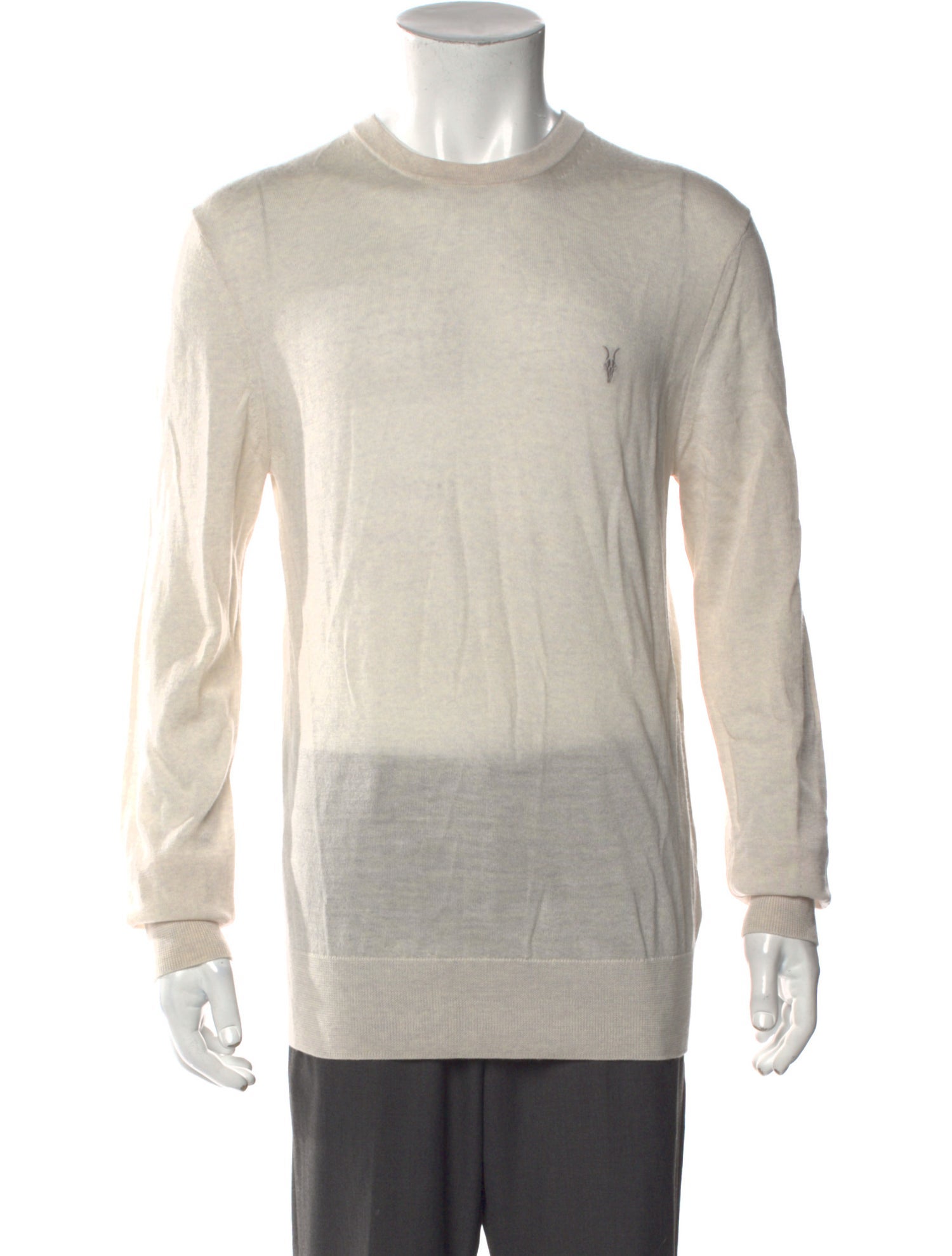AllSaints Merino Wool Crew Neck Pullover w/ Tags