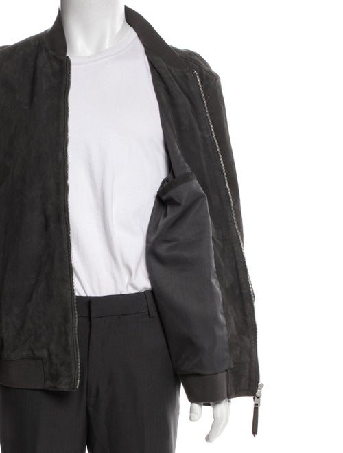 AllSaints Suede Bomber Jacket