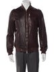 AllSaints Leather Bomber Jacket
