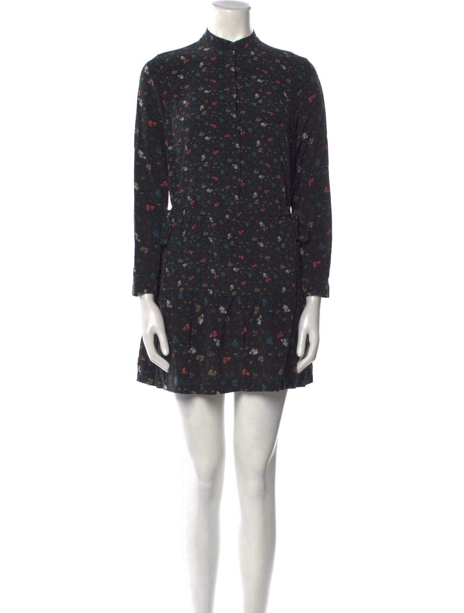 AllSaints Silk Mini Dress